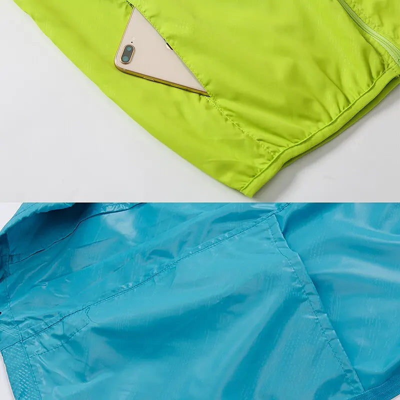 Unisex Waterproof Hiking Jacket – Quick-Dry Outdoor Windbreaker